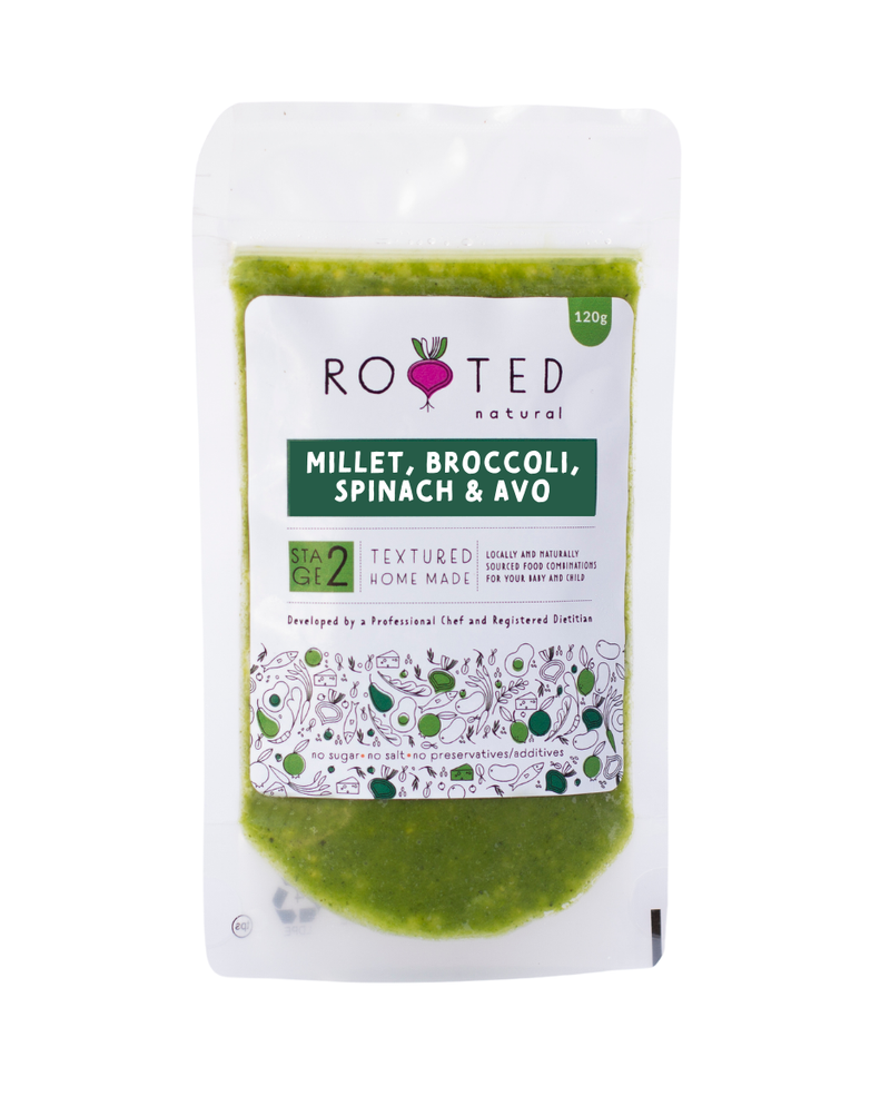 Millet, Broccoli, Spinach and Avo