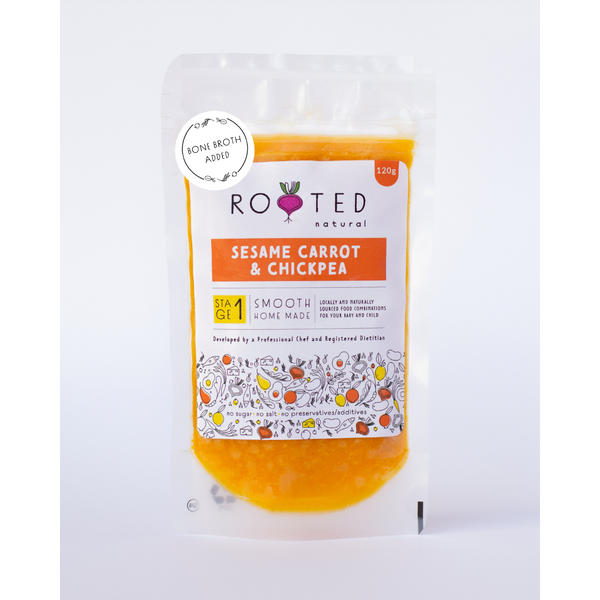 Bone Broth Added: Sesame Carrot & Chickpea