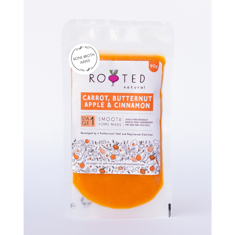 Bone Broth Added: Carrot, Butternut, Apple & Cinnamon