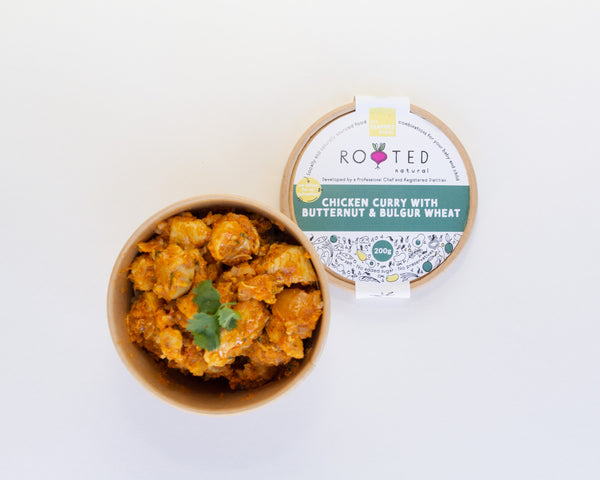 Chicken Curry with Butternut & Bulgur Wheat