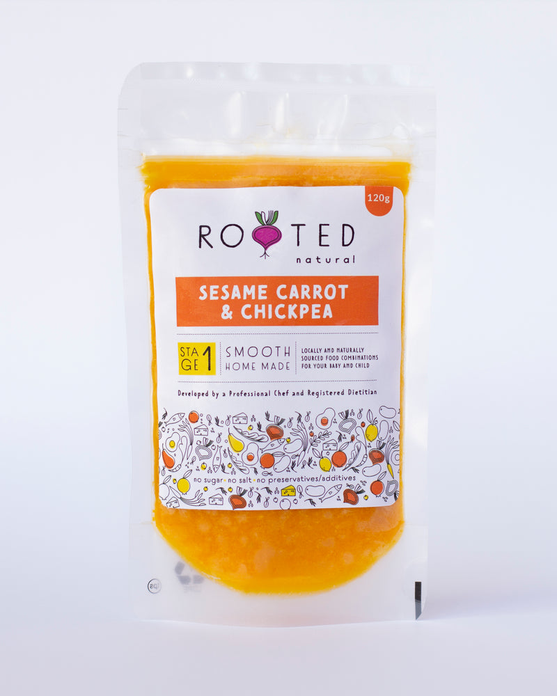 Sesame Carrot and Chickpea