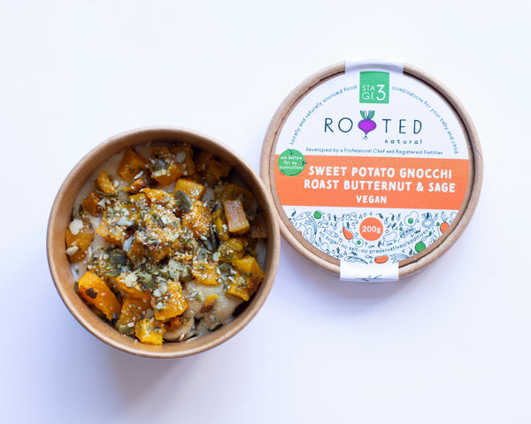 Sweet Potato Gnocchi with Roast Butternut & Sage